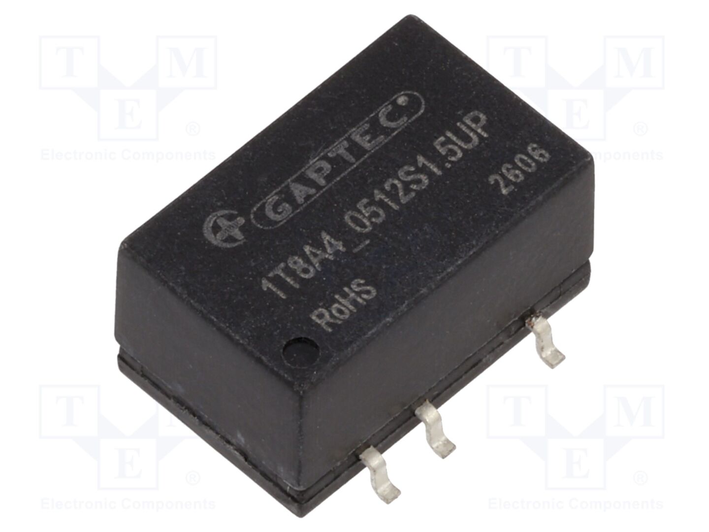 GAPTEC Electronic 1T8A4-0512S1.5UP DC/DC-muunnin 1W, 5V