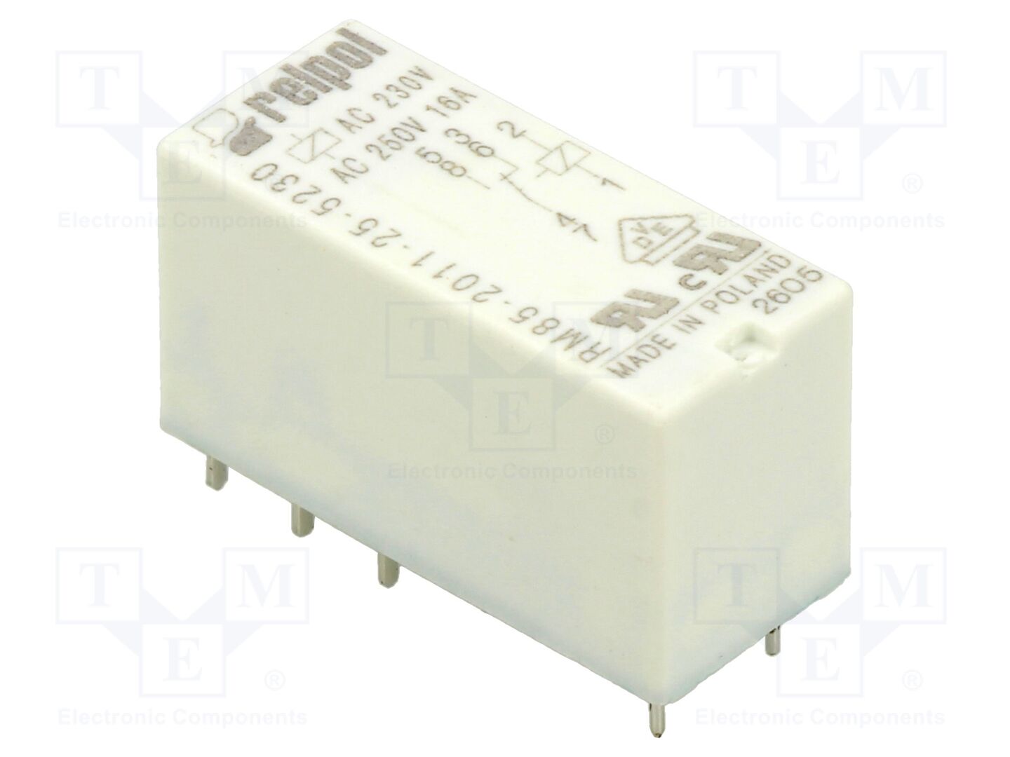 RELPOL RM85-2011-25-5230 Sähkömagneettinen rele 230VAC