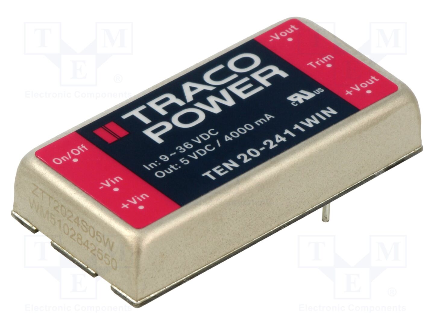 TRACO POWER TEN20-2411WIN DC/DC-muunnin 20W