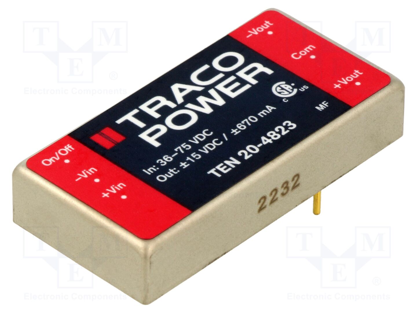 TRACO POWER TEN20-4823 DC/DC-muunnin 20W