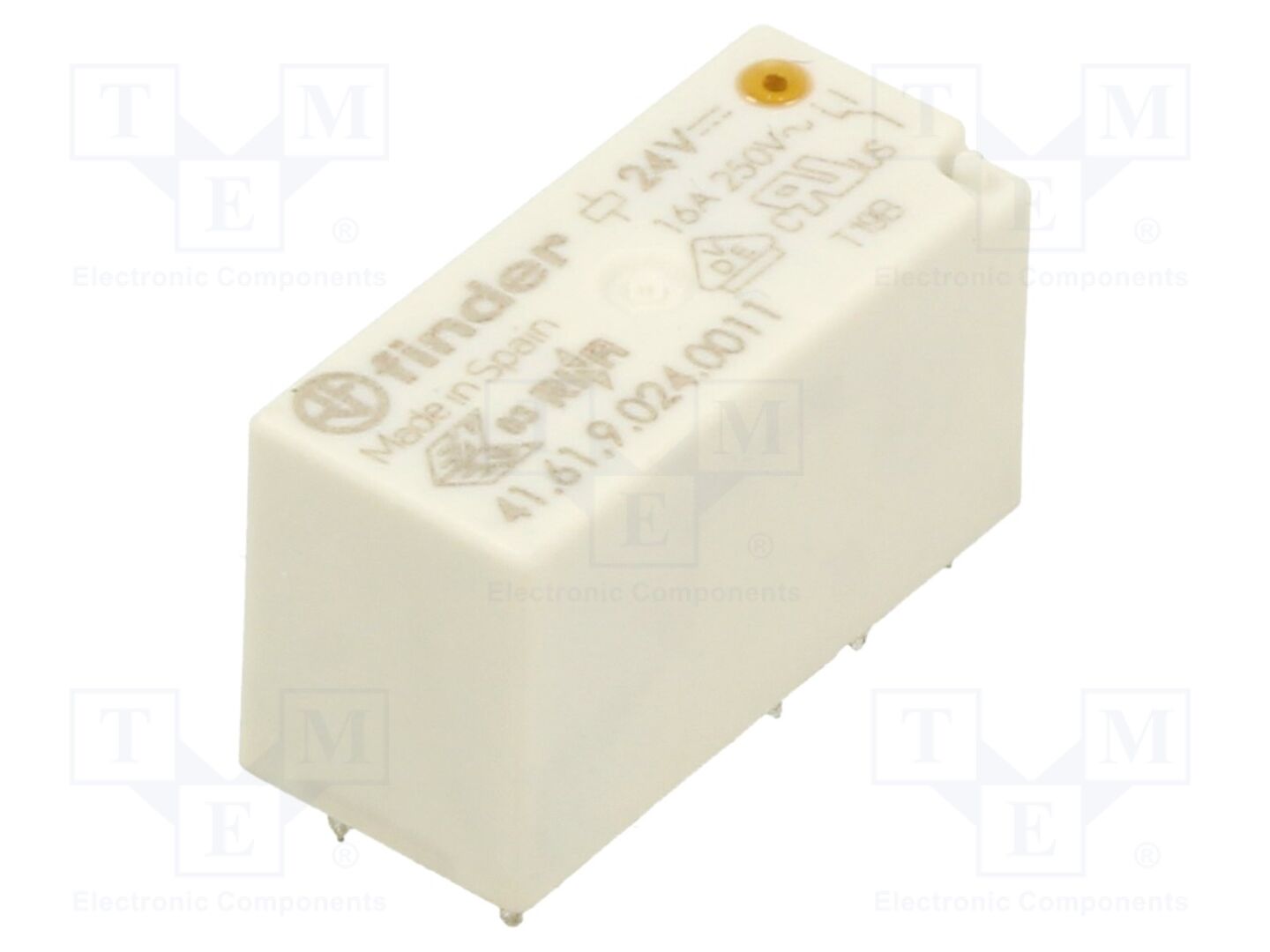 FINDER 41.61.9.024.0011 Sähkömagneettinen rele 24VDC
