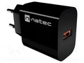 NATEC NUC-2393 Verkkolaite 5÷12VDC, 3A
