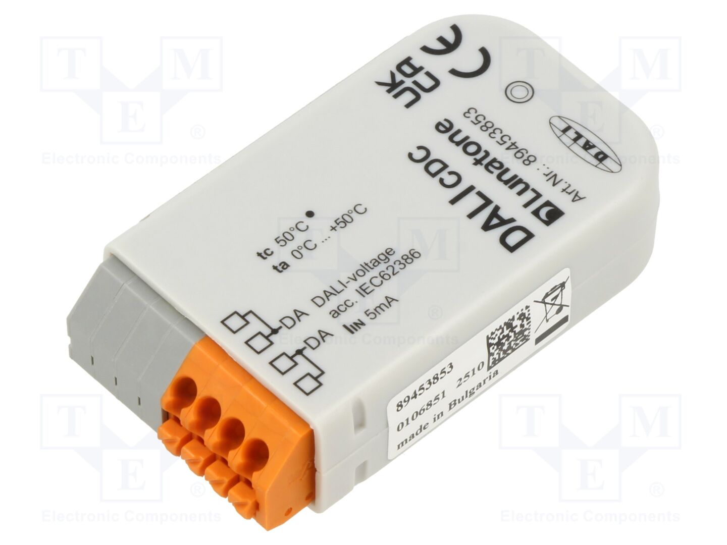Lunatone 89453853 DALI CDC LED Power Supplies 32.8x59.7x15.2mm