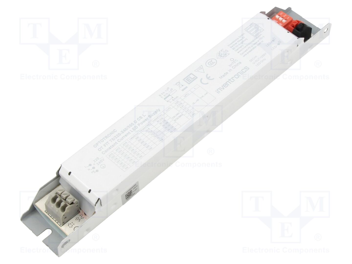 INVENTRONICS OT FIT 75/220-240/550 D CS L LED-virtalähde 75W