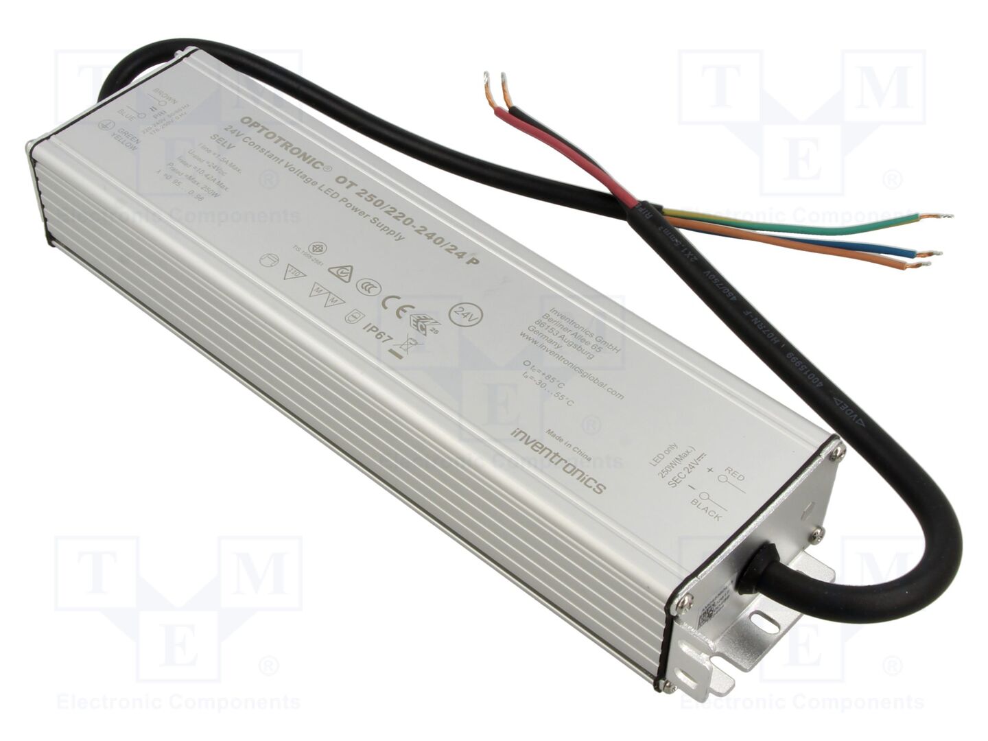 INVENTRONICS OT 250/220-240/24 P LED-teholähde 250W