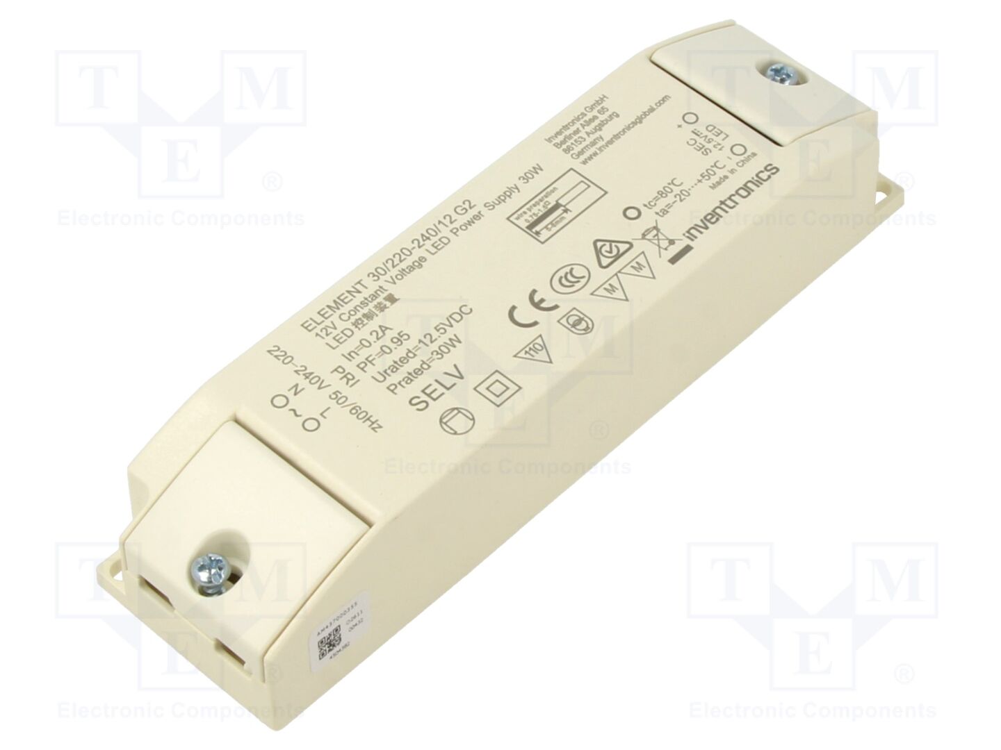 INVENTRONICS ELEMENT 30/220-240/12 G2 LED-virtalähde 30W