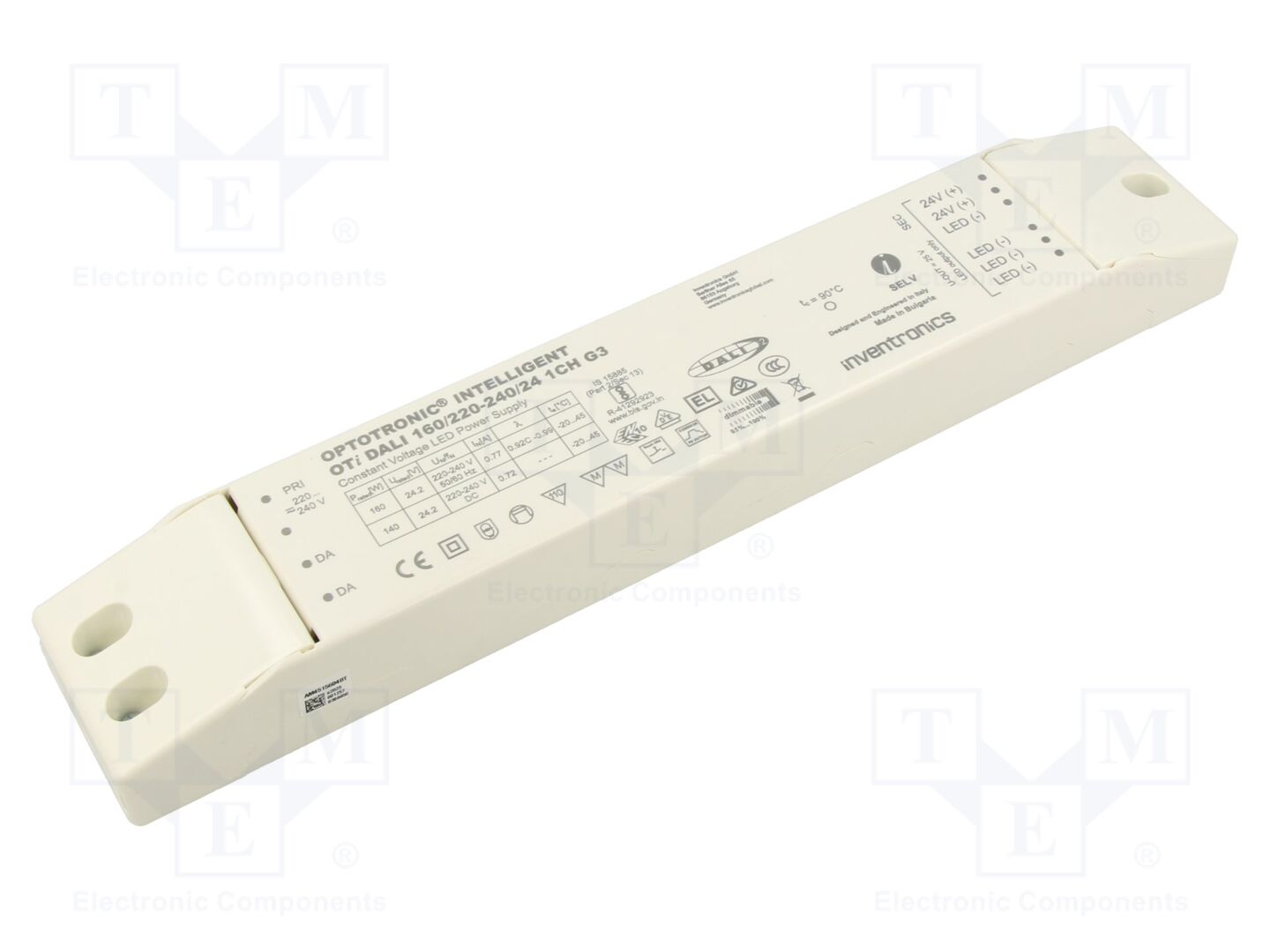 INVENTRONICS OTI DALI 160/220-240/24 1CH G3 LED-teholähde 160W