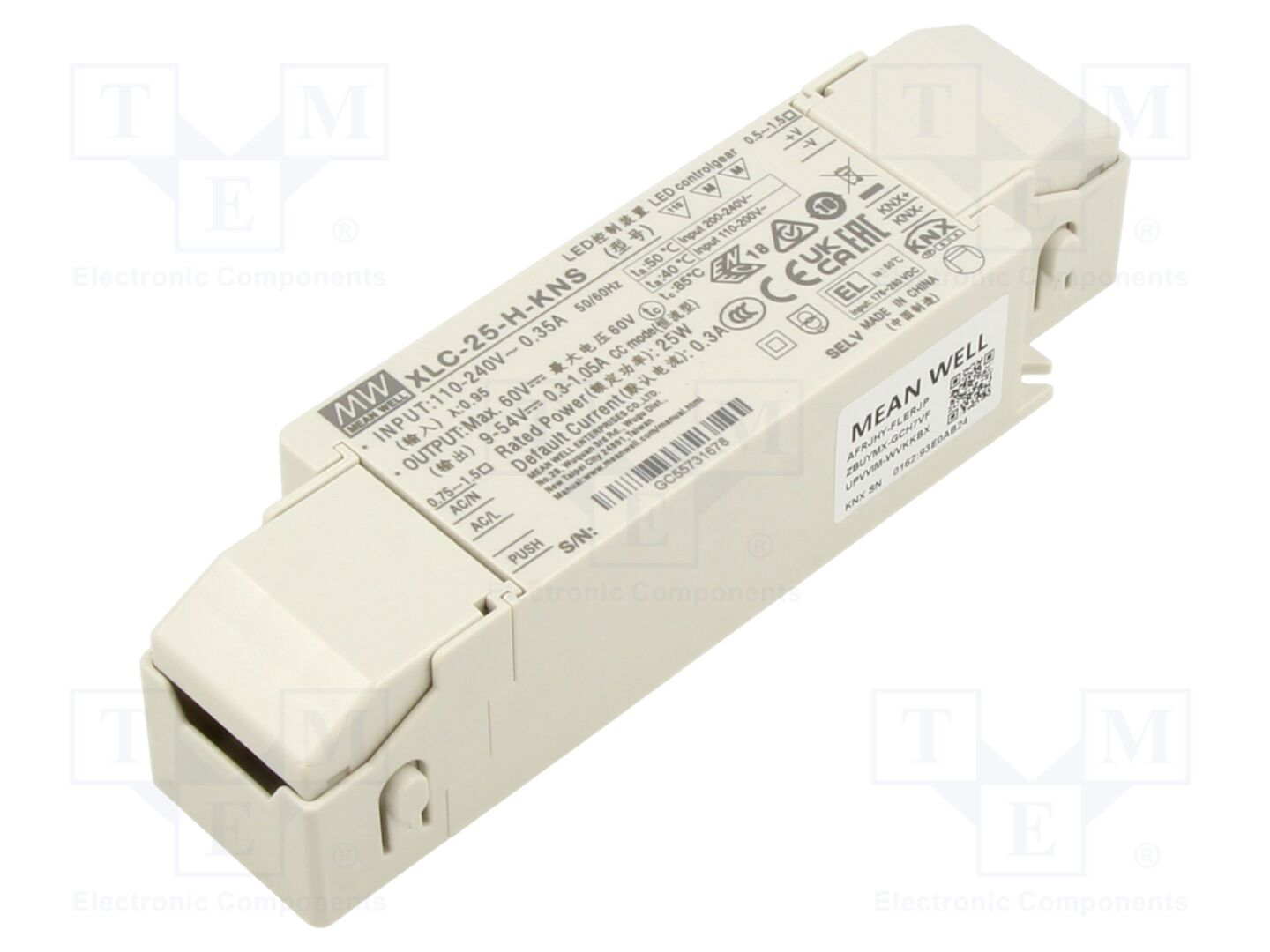 MEAN WELL XLC-25-H-KNS LED-virtalähde 25W