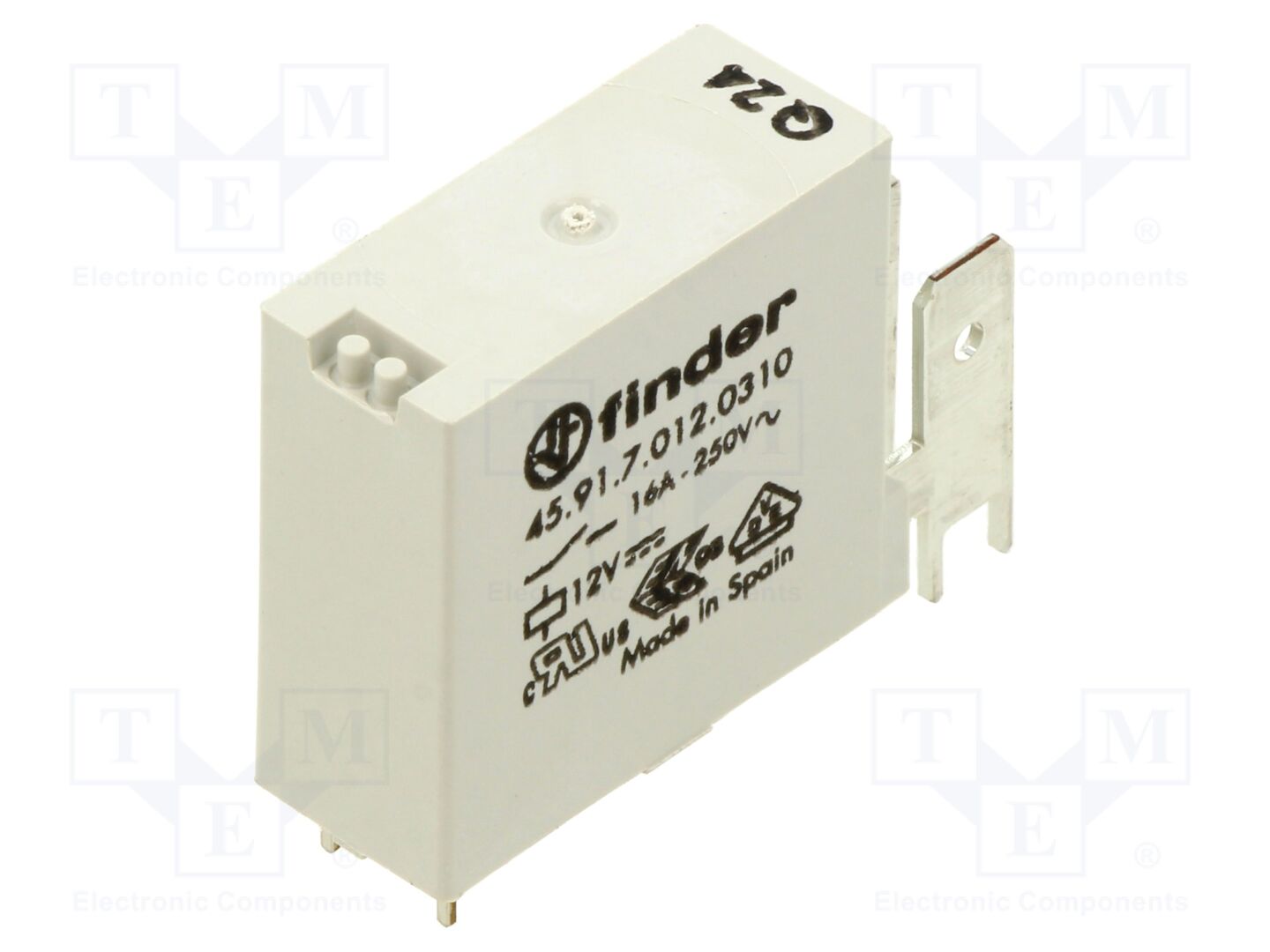 FINDER 45.91.7.012.0310 Sähkömagneettinen rele 12VDC