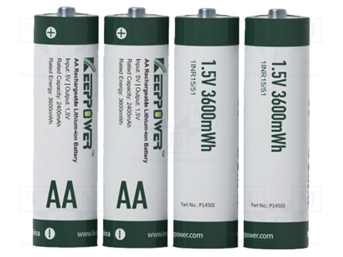 KEEPPOWER P1450I-X4 Ladattava akku 1.5V
