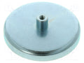 ELESA+GANTER GN50.2-HF-80-10-M6 Kestomagneetti 500N