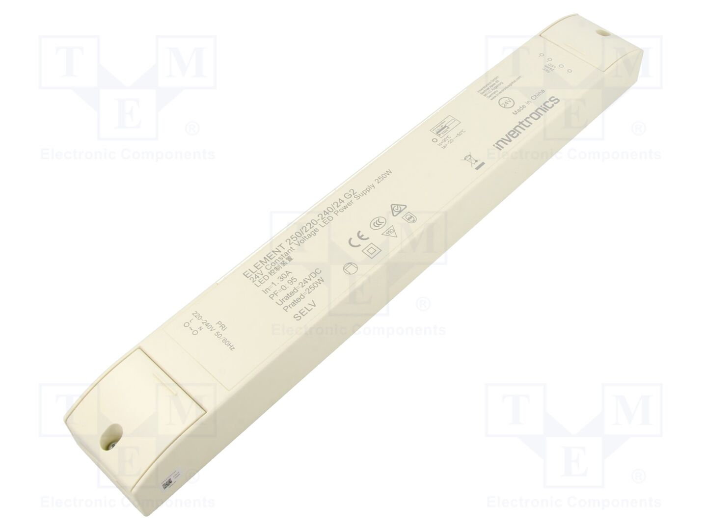 INVENTRONICS ELEMENT 250/220-240/24 G2 LED-virtalähde 250W