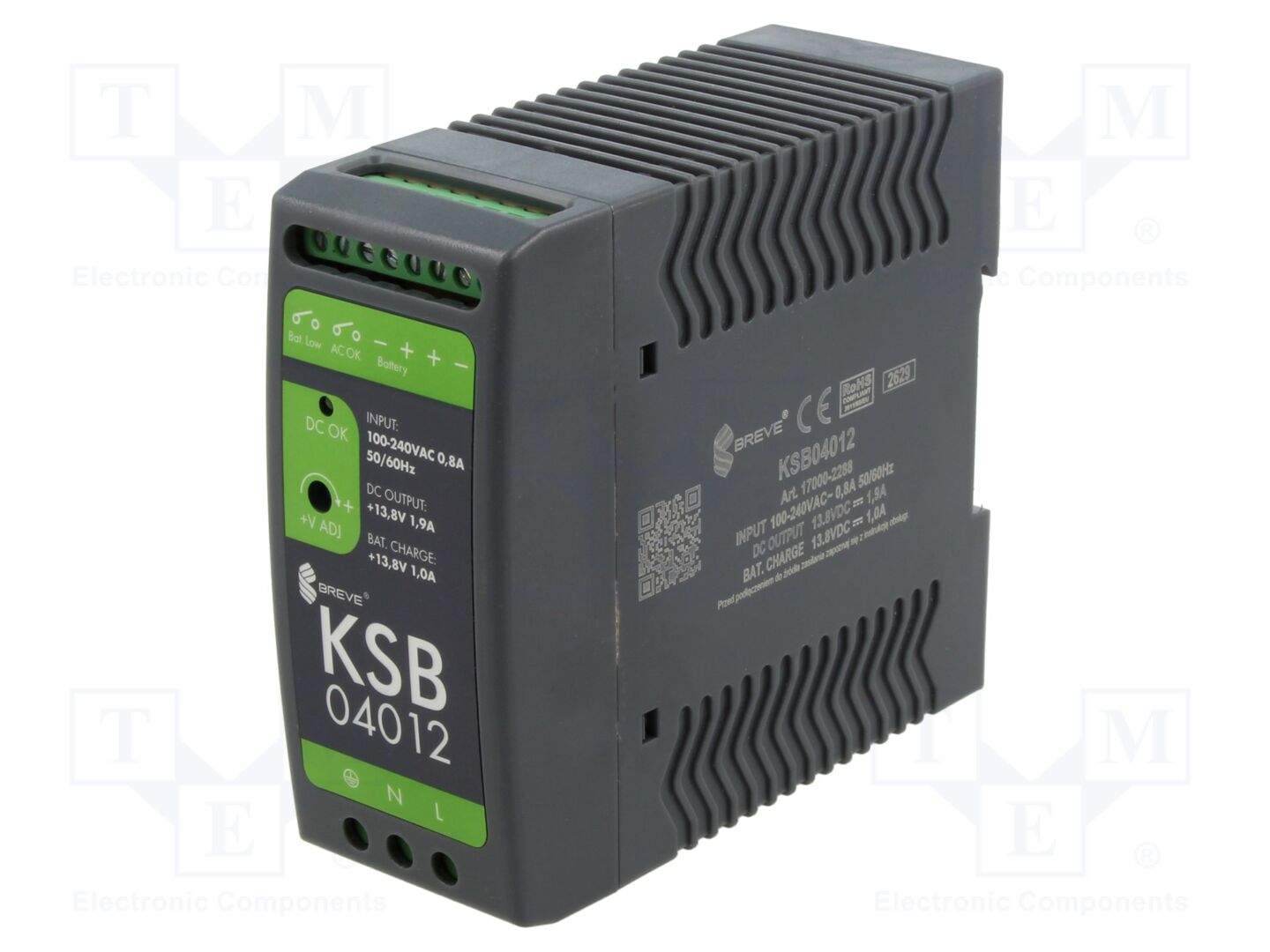 BREVE TUFVASSONS KSB-04012 Puskuriteholähde 40W