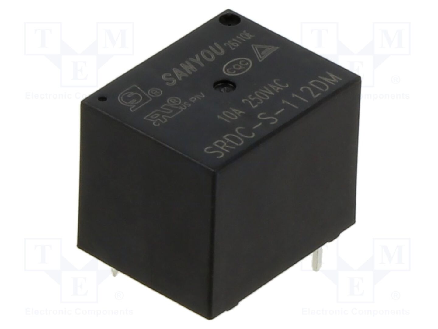 SANYOU SRDC-S-112DM Sähkömagneettinen rele 12VDC (50 kpl erä)