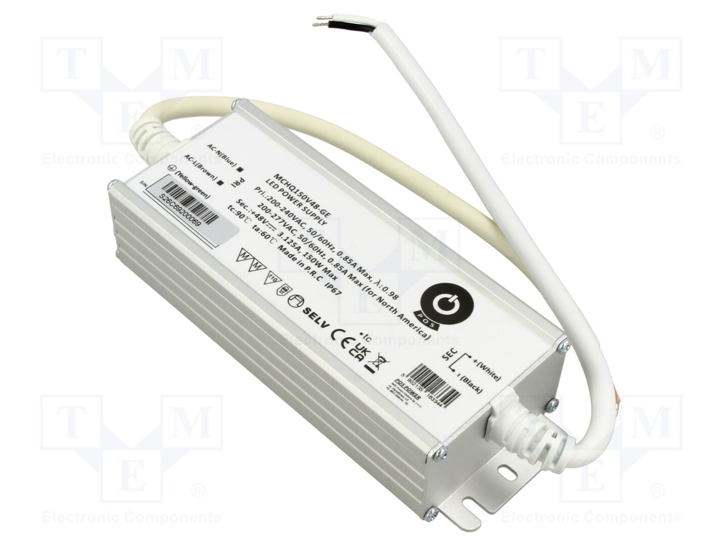 POS MCHQ150V48-GE LED-teholähde 150W