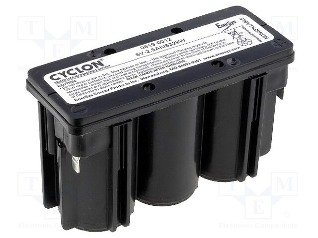 ENERSYS CYCLON-D6 Lyijyakku 6V 2.5Ah