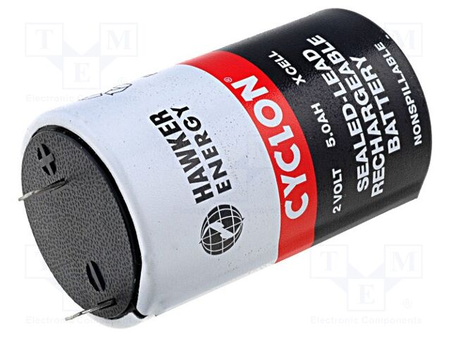 ENERSYS 0800-0004 Hapon akku 2V 5Ah AGM