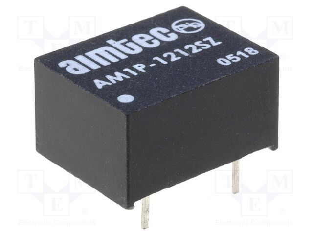 AIMTEC AM1P-1212SZ DC/DC-muunnin 1W