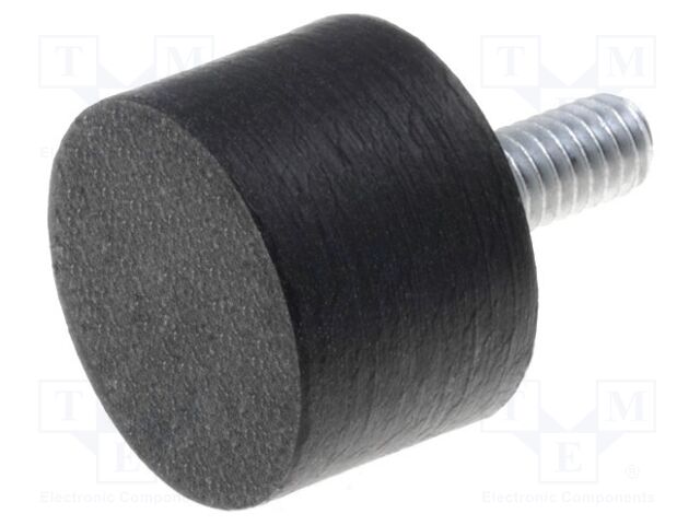 ELESA+GANTER DVA.4-15-10-M4 Vibroisolation foot 15mm (50 kpl erä)