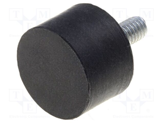 ELESA+GANTER DVA.4-20-10-M6 Vibroisolation foot 315N (50 kpl erä)
