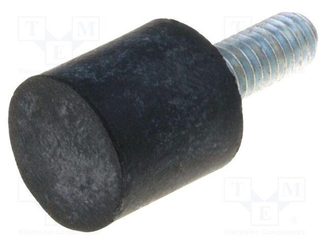 ELESA+GANTER DVA4-10-10-M4 Vibroisolation foot Ø: 10mm (50 kpl erä)