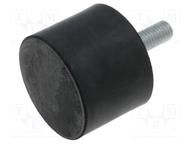 ELESA+GANTER DVA4-30-30-M8 Vaimennustalla Ø 30mm (50 kpl erä)