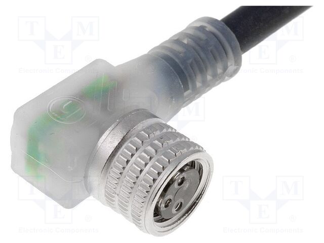 LUMBERG AUTOMATION RKMWV/LED A 3-224/5 M Anturikaapeli M8 naaras 5m