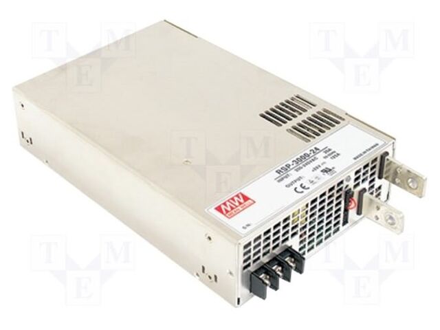 MEAN WELL RSP-3000-24 Sisäänrakennettu kytkentäsähkölaite 3000W 24VDC
