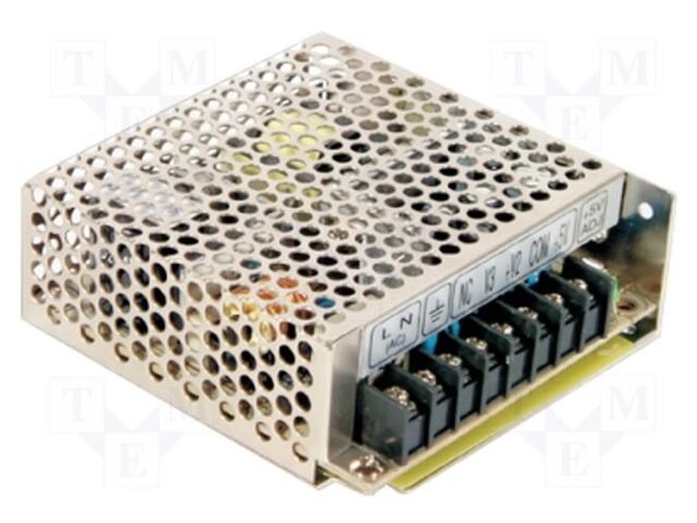 MEAN WELL RT-50C Sisäänrakennettu kytkentävirtalähde 50W 5VDC