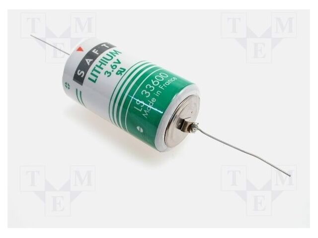 SAFT LS33600CNA Litiumparisto 3.6V 17000mAh