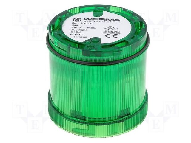 WERMA 64120000 Merkkivalomoduuli 12÷240VDC