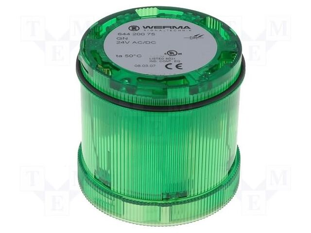 WERMA 64420075 Valomerkki LED 24VDC
