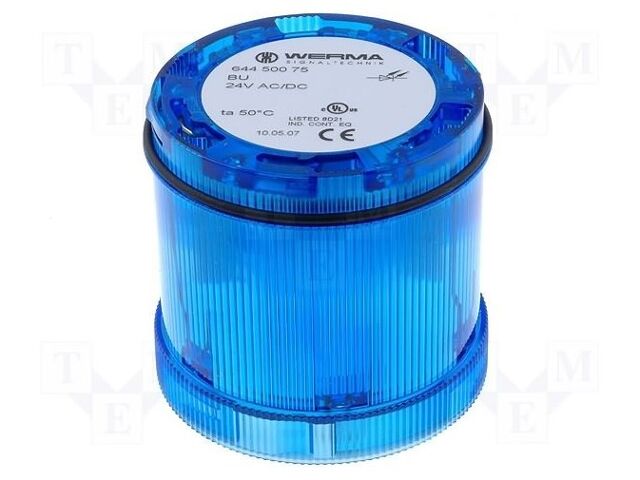 WERMA 64450075 LED-merkkivalo 24V