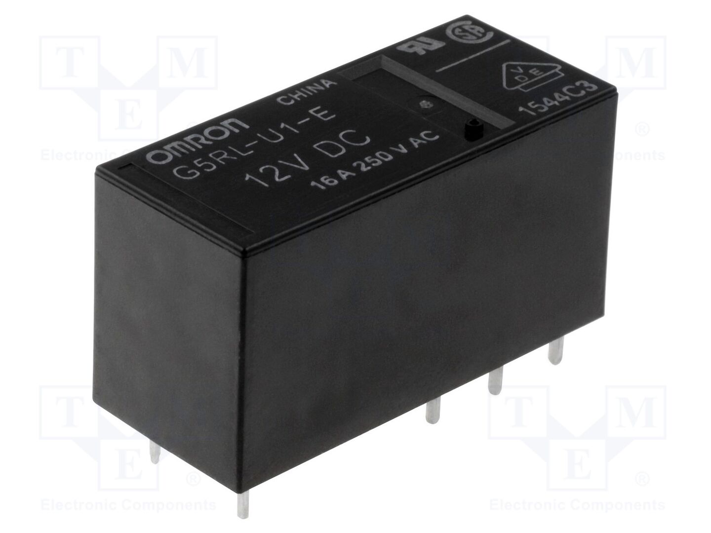 OMRON Electronic Components G5RL-U1A-E-5DC Sähkömagneettinen rele 16A