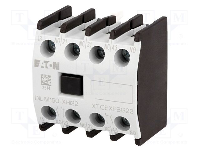 EATON ELECTRIC DILM150-XHI13 Apukosketin NC x3 + NO