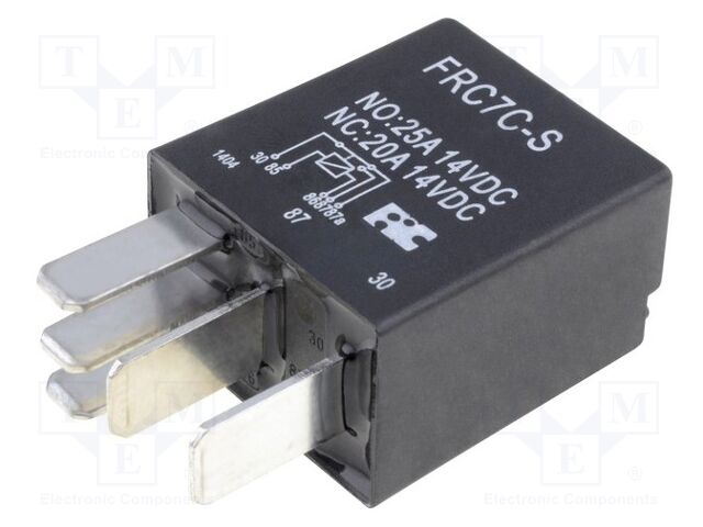 FORWARD INDUSTRIAL CO. FRC7C-S-DC12V Sähkömagneettinen rele 25A