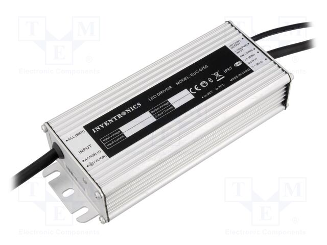 INVENTRONICS EUC-075S035DV LED-virtalähde 75W 350mA