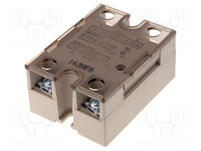 OMRON G3NA-210B-240AC Kiinteän tilan rele 10A