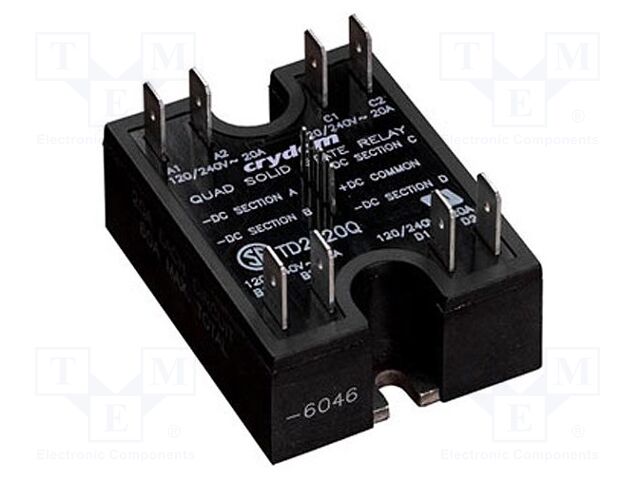 SENSATA / CRYDOM H12D4840DE Puolijohderele 40A