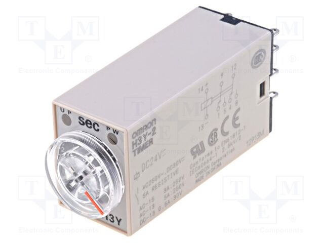 OMRON H3Y-2-24DC-30S Ajastin 1÷30s