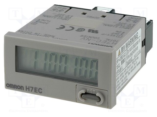 OMRON H7EC-NV Impulssilaskuri 99999999