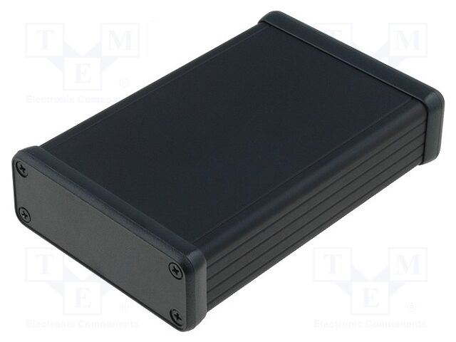 HAMMOND 1455J1202BK Kotelo paneelilla 78x120x27mm