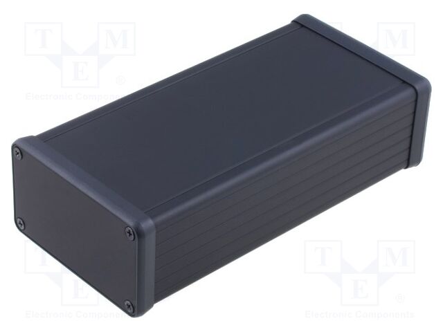 HAMMOND 1455K1601BK Kotelo paneelilla 78x160x43mm