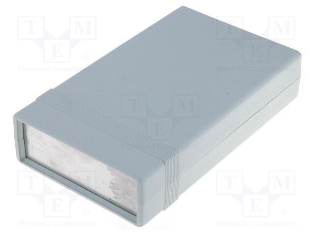 HAMMOND 1598ASGY Kotelo paneelilla 94x157x36mm