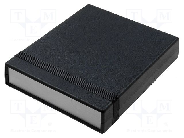 HAMMOND 1598BBBK Kotelo paneelilla 154x179x36mm