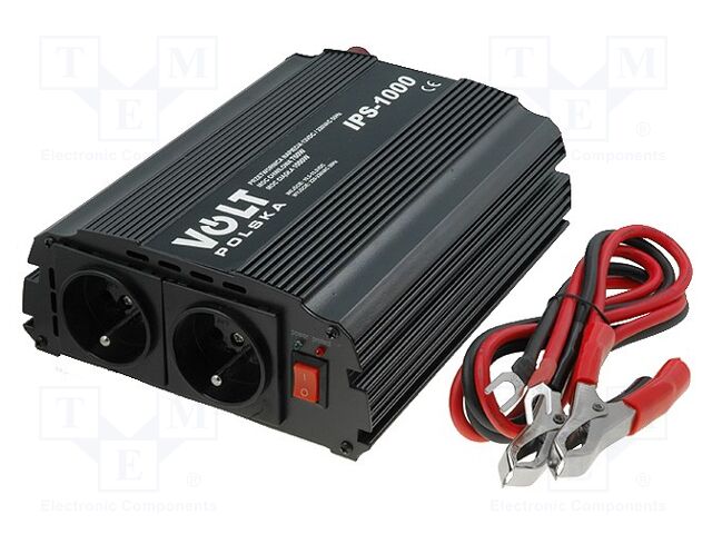 VOLT POLSKA IPS1000/12VX2 DC/AC muuntaja 700W 230VAC