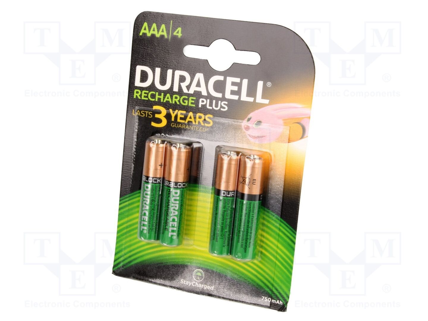 DURACELL ACCU-R3/750/DR Ladattava akku 750mAh