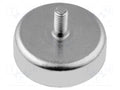 ELESA+GANTER GN50.3-HF-13-M3 Kestomagneetti 10N