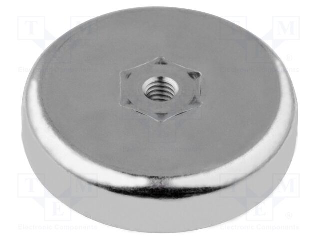 ELESA+GANTER GN50.4-HF-50-M6 Kestomagneetti 180N