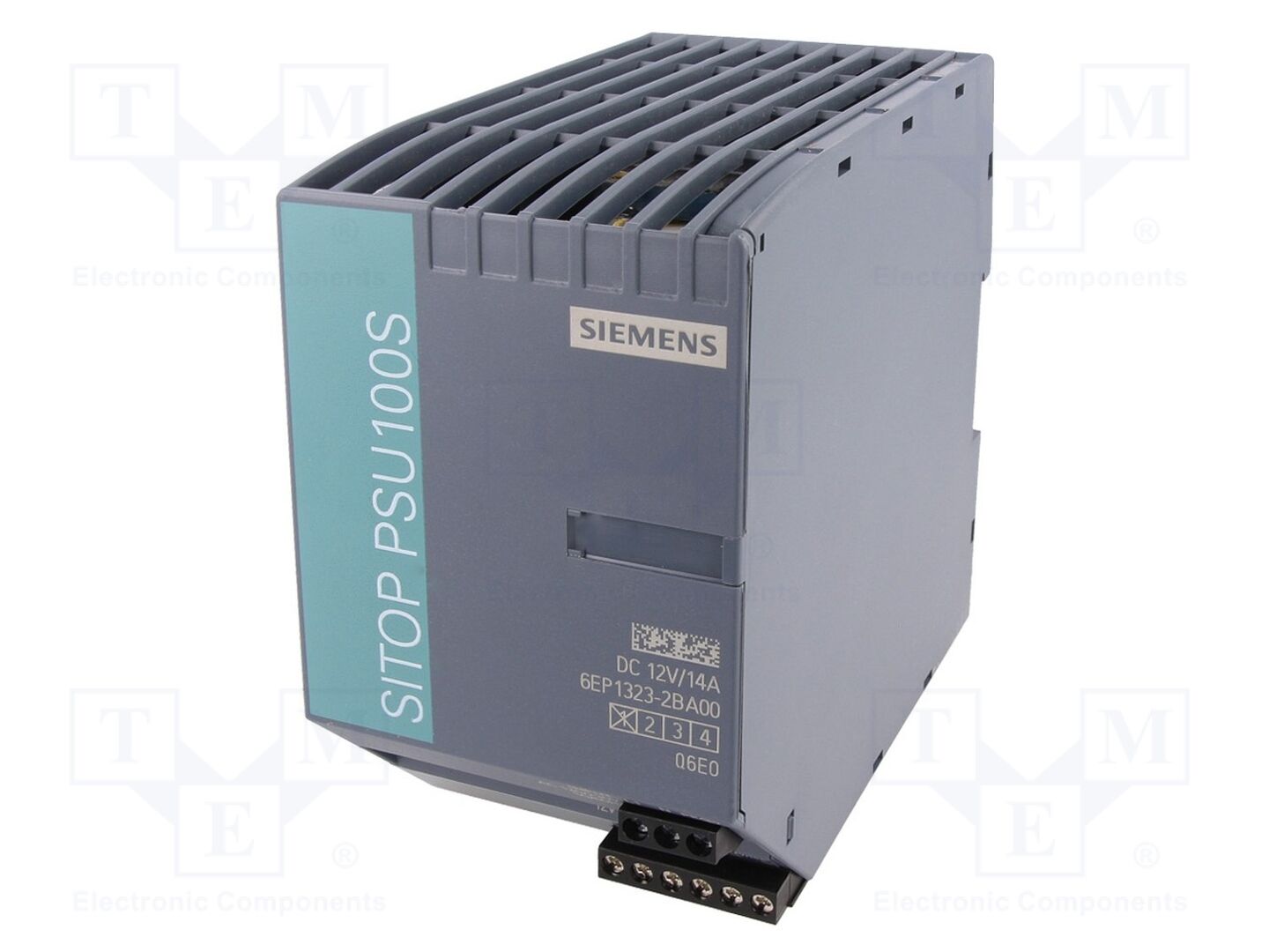 SIEMENS 6EP1323-2BA00 DIN-kiskoon asennettava kytkentävirtalähde 168W 12VDC 14A